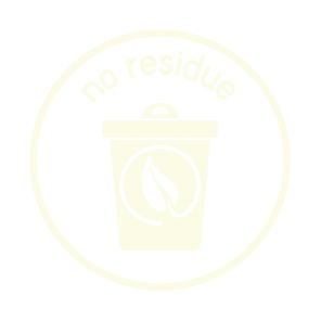 No residue